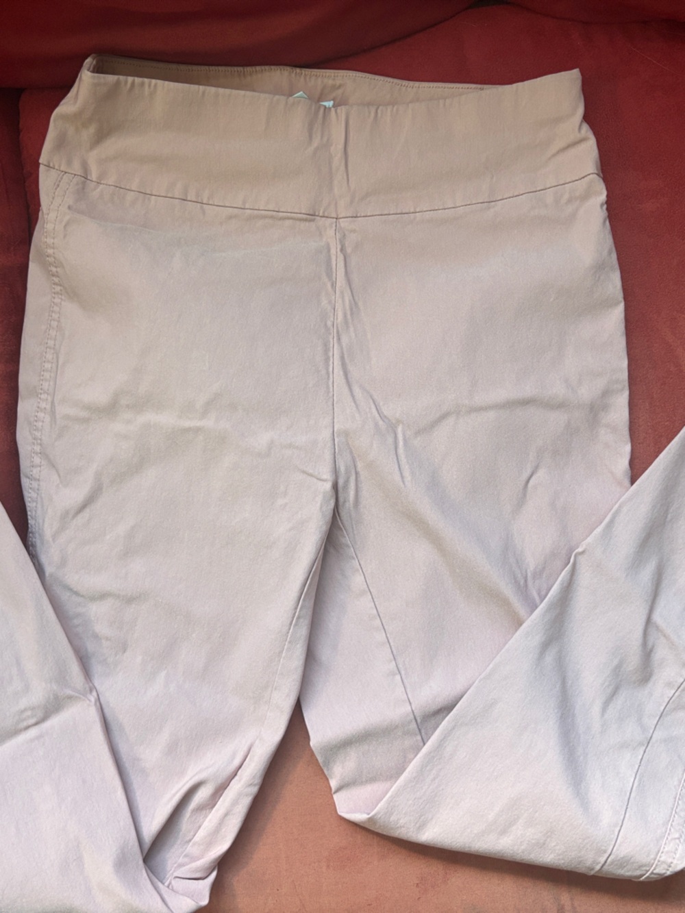 NY & Co Womens Stretch Pull-On Bottoms in Light pink